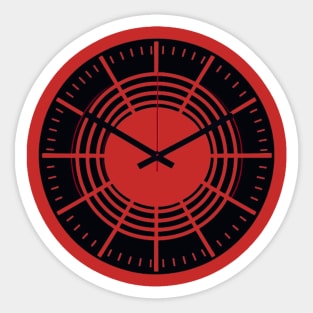 Minimalisms Black Watch Sticker